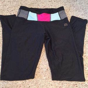 RBX Leggings with Color Front Detail Size XS